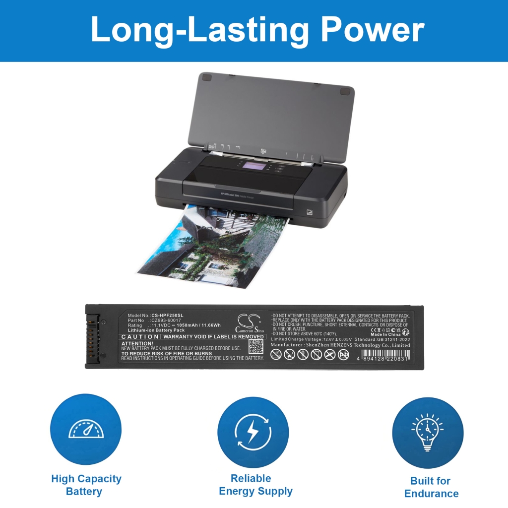 Batterie pour ordinateur portable HP CS-HPF250SL
