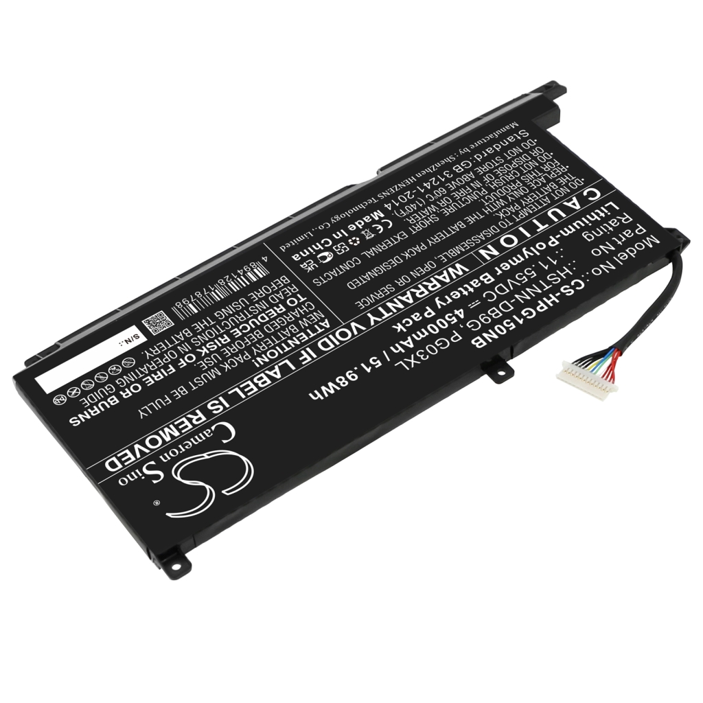 Batterie pour ordinateur portable HP CS-HPG150NB