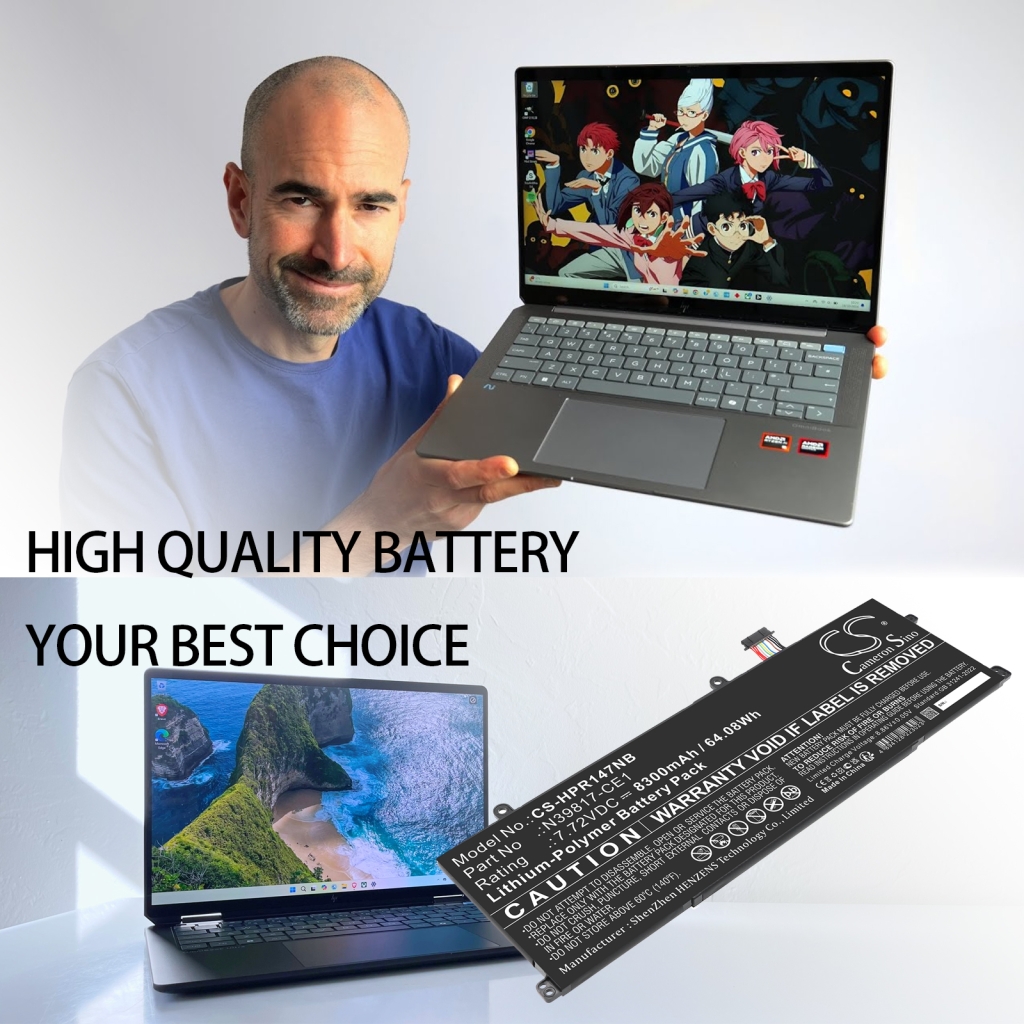 Batterie pour ordinateur portable HP CS-HPR147NB