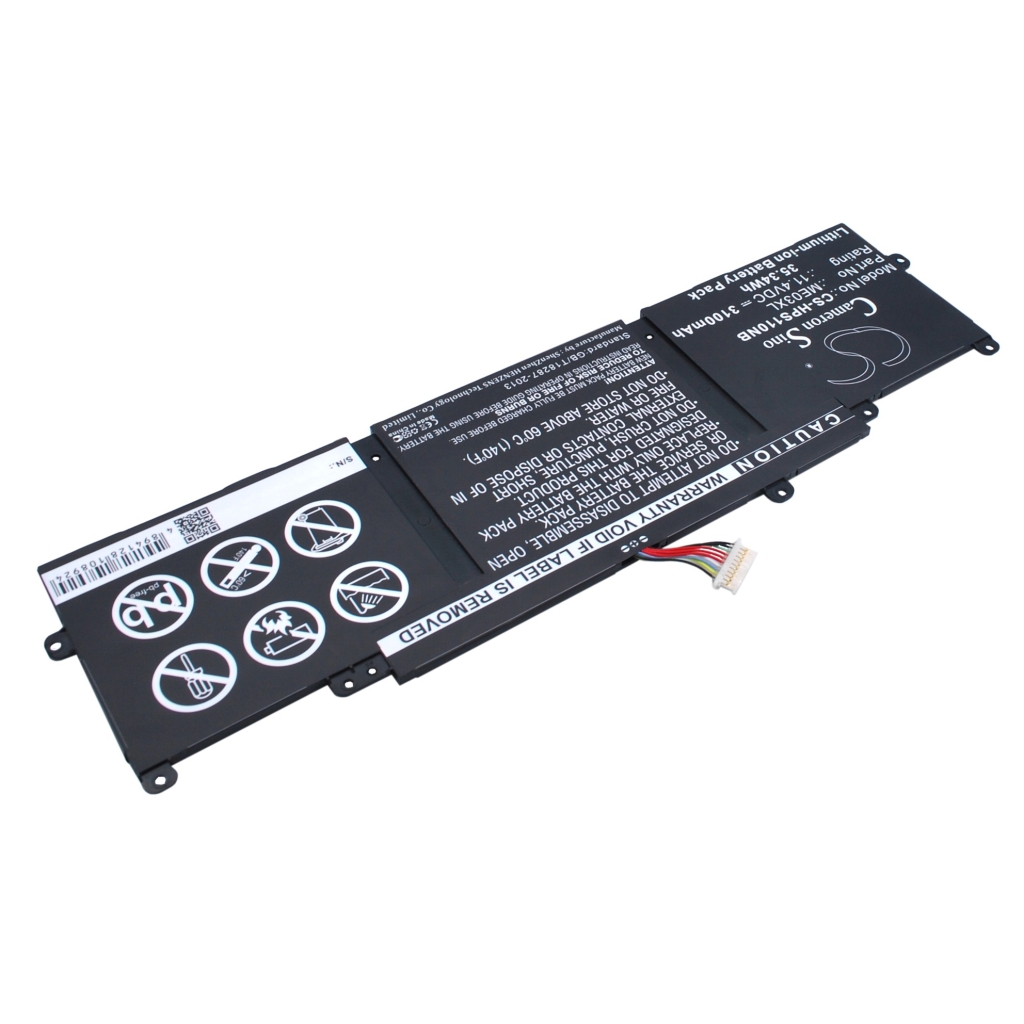 Batterie pour ordinateur portable HP CS-HPS110NB