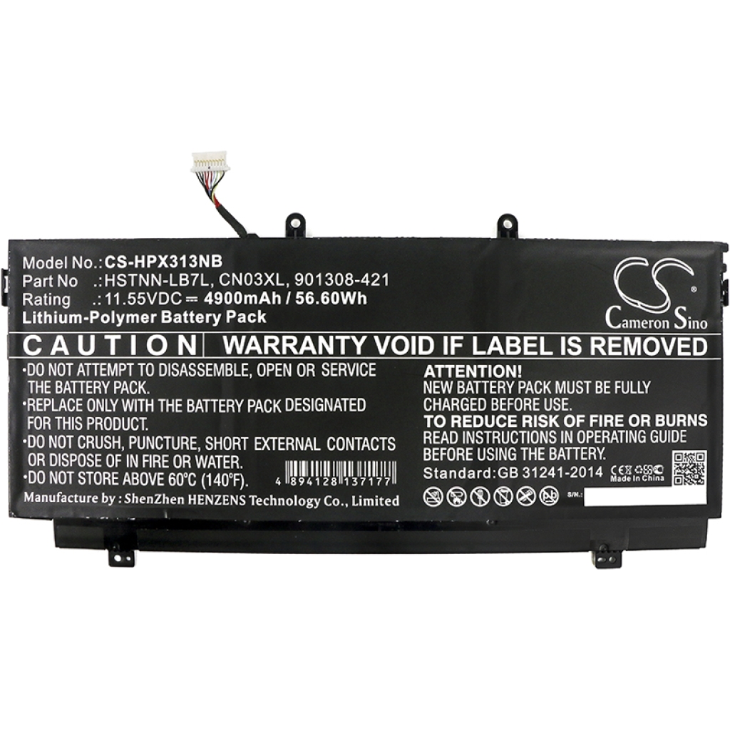 Batteries Remplace HSTNN-LB7L