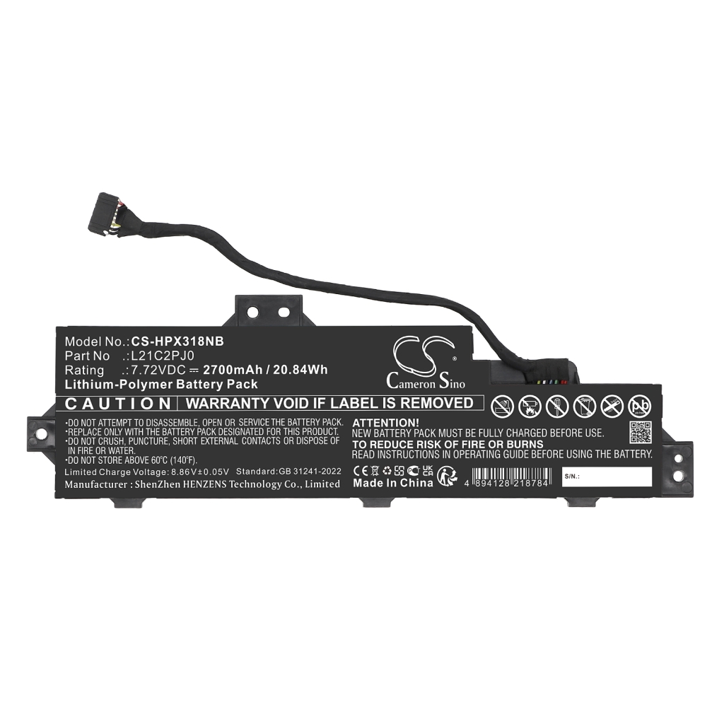 Battery Replaces L21D2PJ0