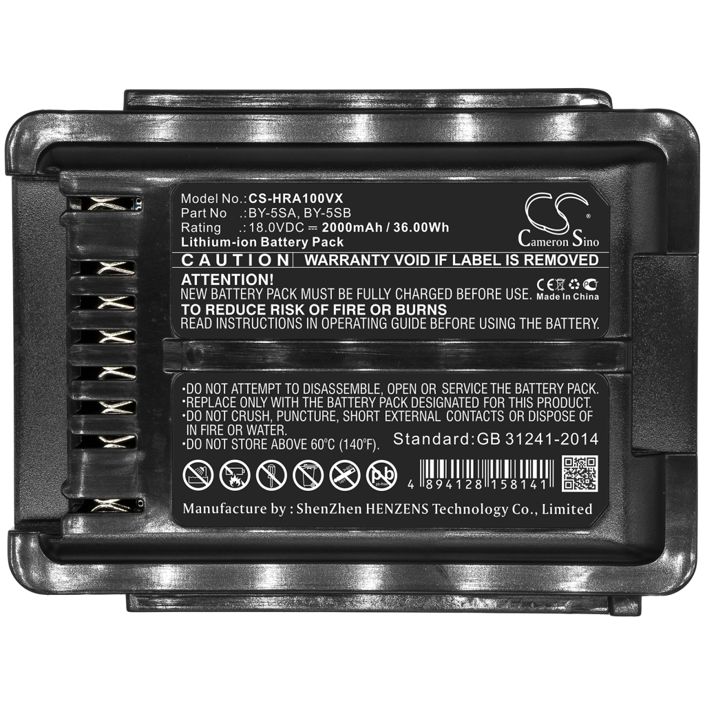 Batterie à vide Sharp CS-HRA100VX