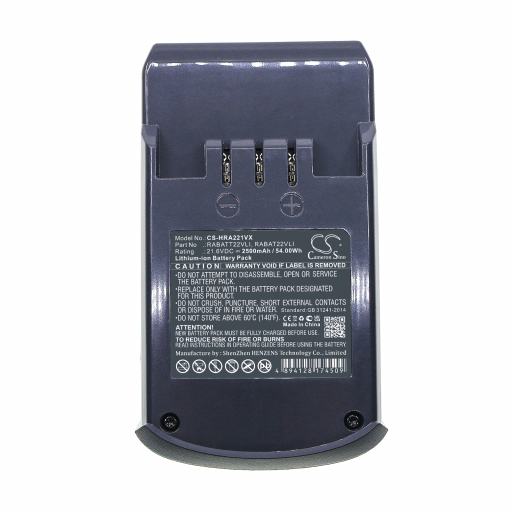 Batterie à vide Hoover CS-HRA221VX