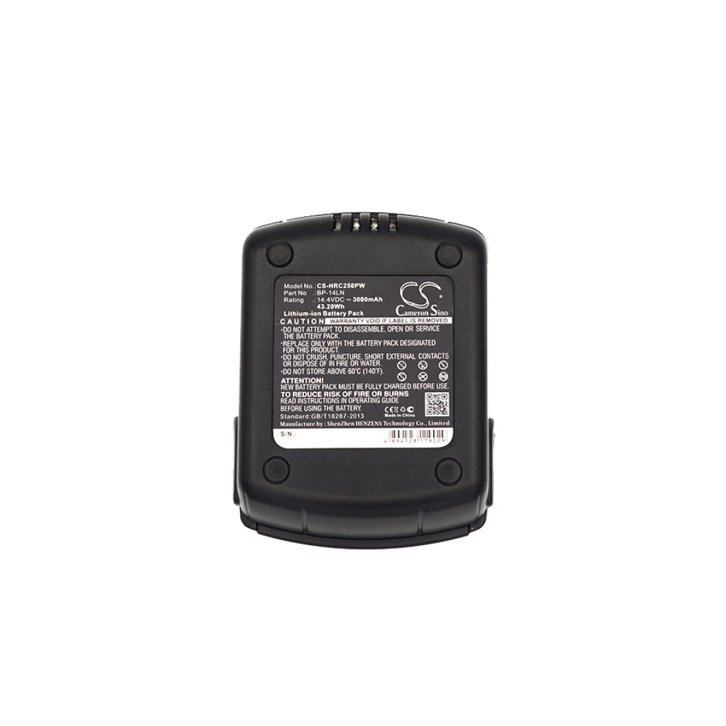 Étiquette CS-HRC250PW 14,4V 3000mAh 43,20Wh Li-ion