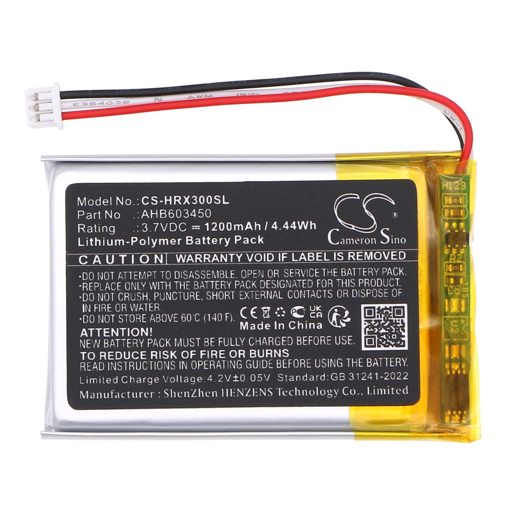Batterie de casque d'écoute sans fil Hyperx CS-HRX300SL