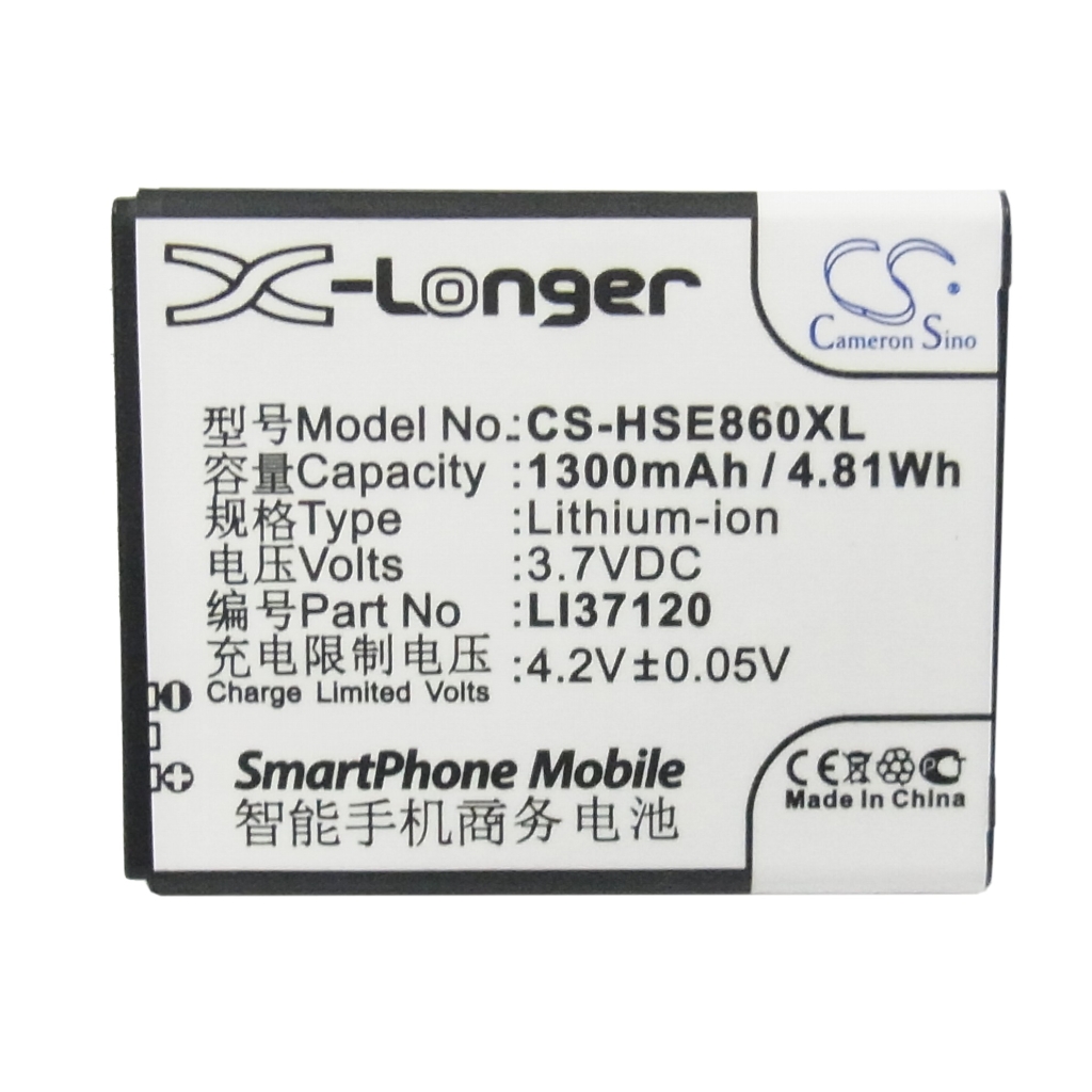 Batterie compatible avec Hisense CS-HSE860XL
