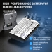 Batterie compatible avec Hollyland CS-HSM100SL