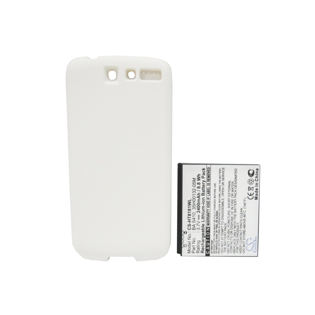 Cameron Sino CS-HT8181WL vue latérale avec capot arrière: 2400mAh 8,8Wh