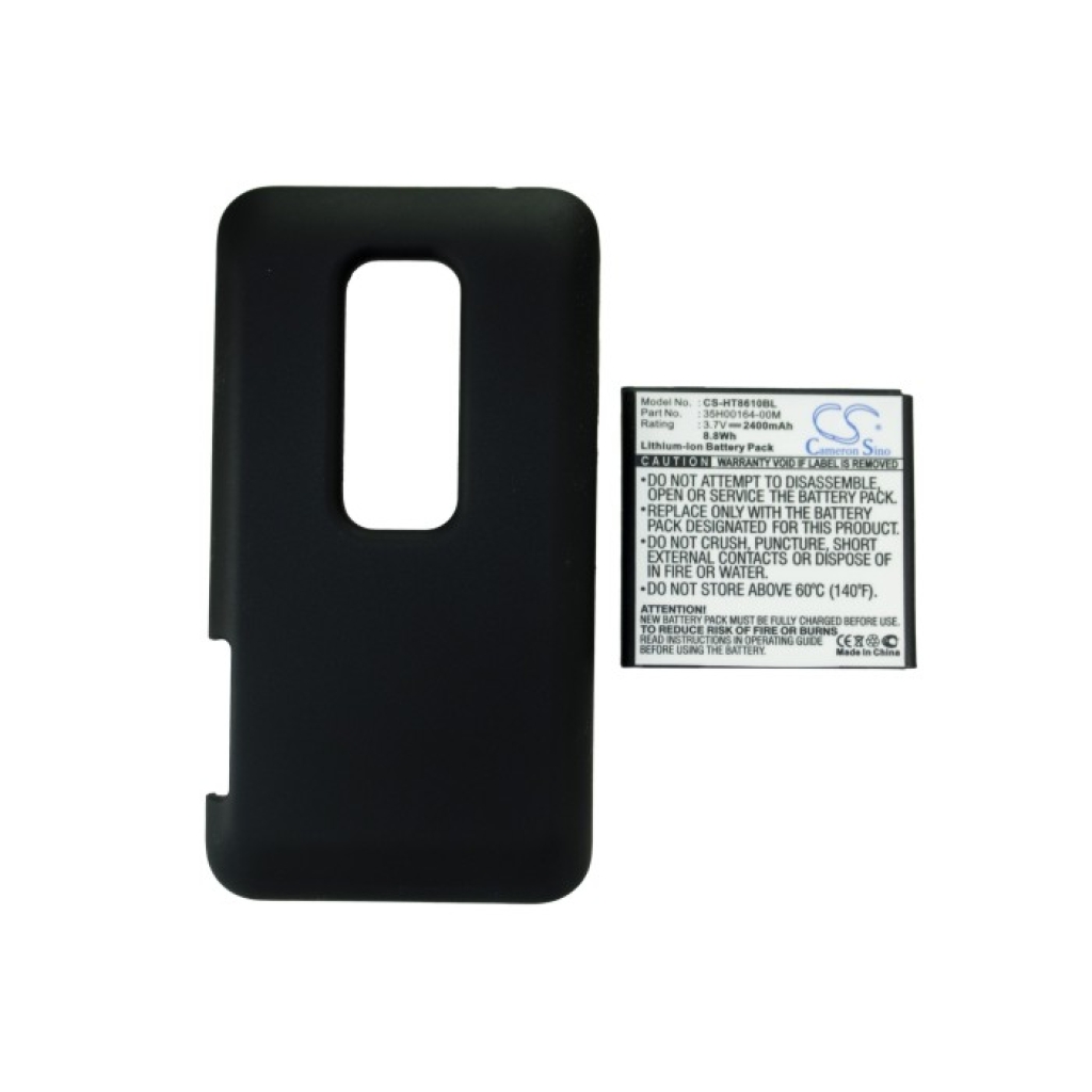 Batterie compatible avec HTC Sprint T-Mobile CS-HT8610BL