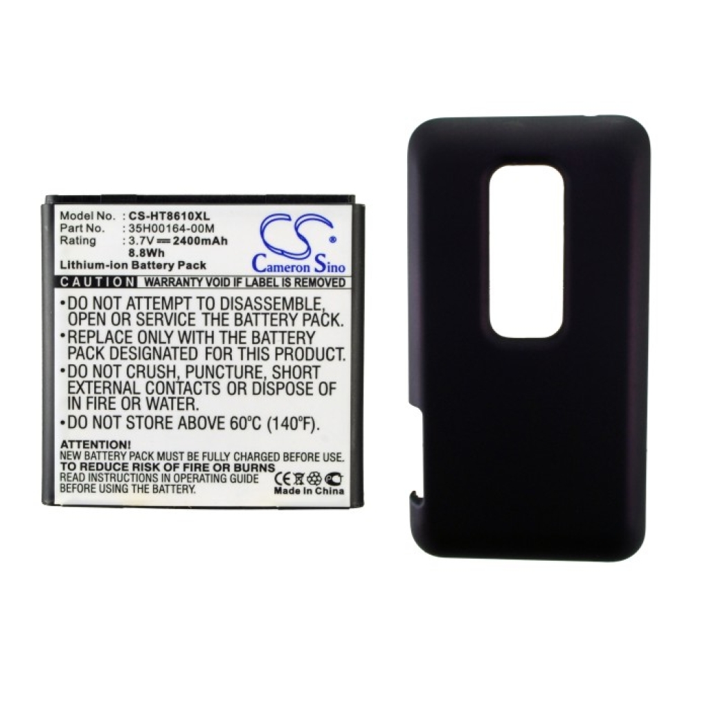 Batterie compatible avec HTC Sprint T-Mobile CS-HT8610XL