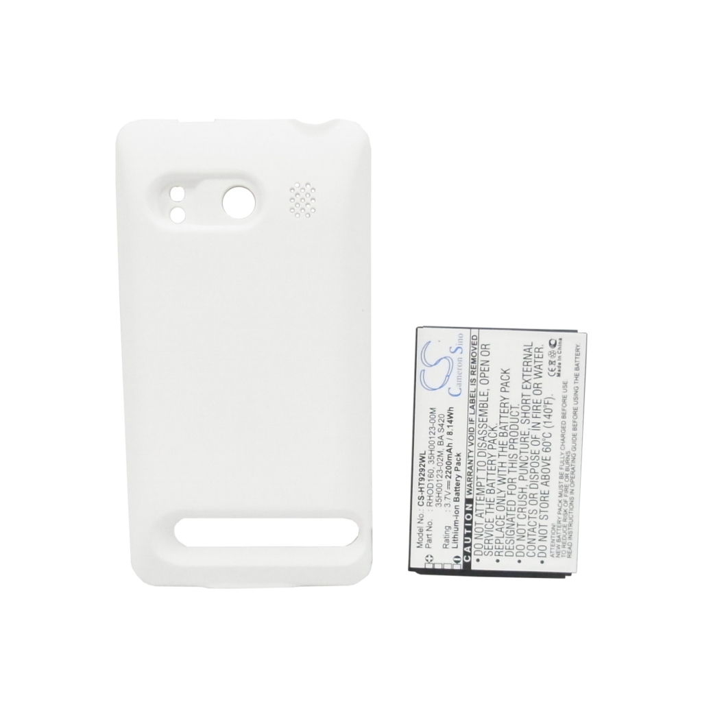 Batterie compatible avec HTC Sprint CS-HT9292WL