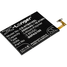 Remplacement de batterie compatible pour HTC 35H00223-00M,B0PAG100,BOPAG100