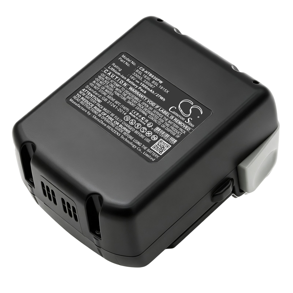 Batteries compatible avec Hitachi CR 18DSAL 18DSL 18DSLP4 CS-HTB830PW