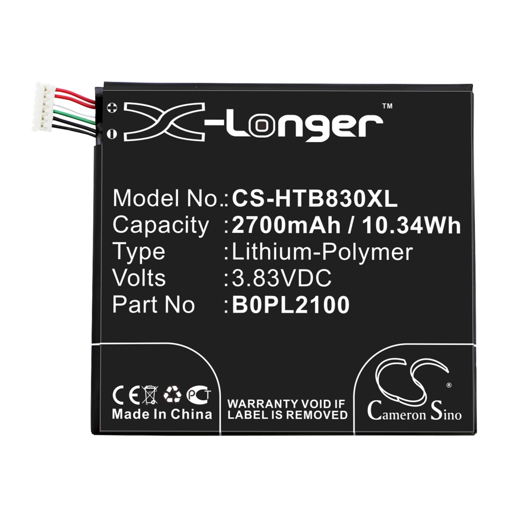 Batterie compatible avec HTC CS-HTB830XL
