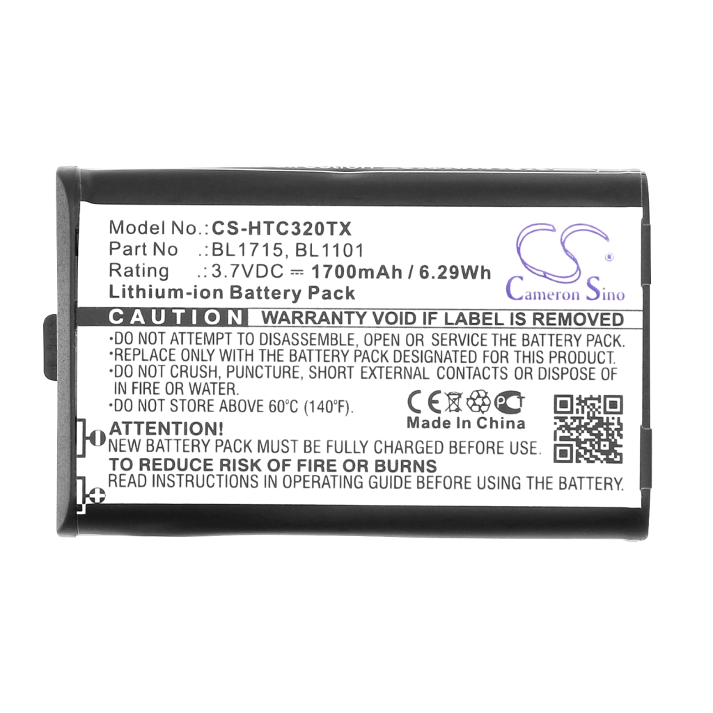 Batterie compatible avec HYT CS-HTC320TX
