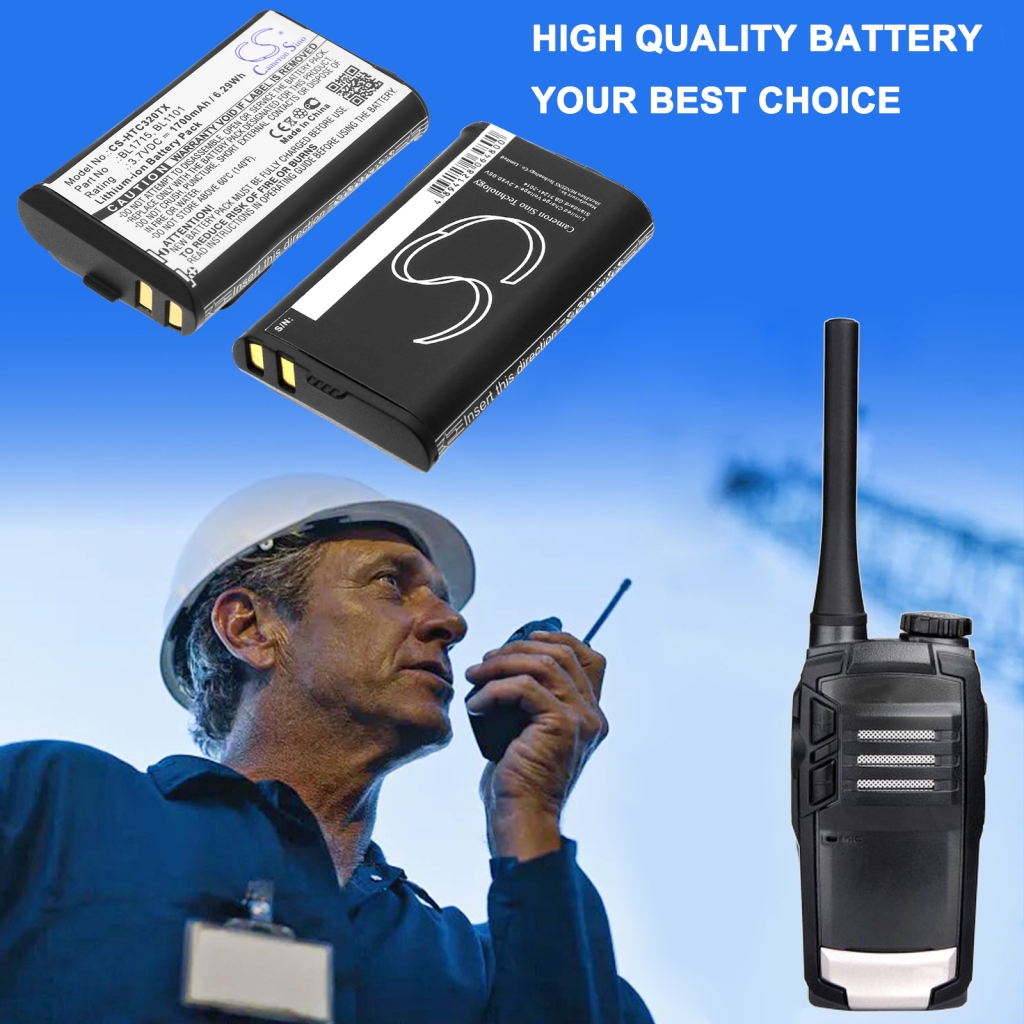 Batterie compatible avec HYT CS-HTC320TX