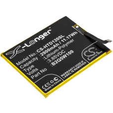 Remplacement de batterie compatible pour HTC B2Q5W100