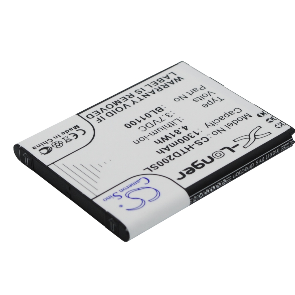 Batterie de téléphone portable HTC CS-HTD200SL