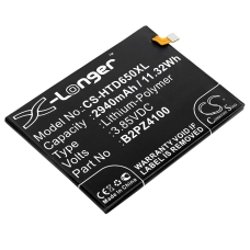 Remplacement de batterie compatible pour HTC 35H00267-01M,B2PZ4100