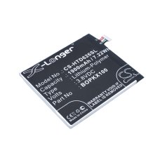 Remplacement de batterie compatible pour HTC 35H00237-00M,35H00237-01M,35H00237-04M,35H00237-05M,B0PKX100...