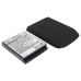 Cameron Sino CS-HTM4XL batterie Li-ion avec capot arrière étendu plat noir pour HTC: 3,7V 2400mAh Li-ion