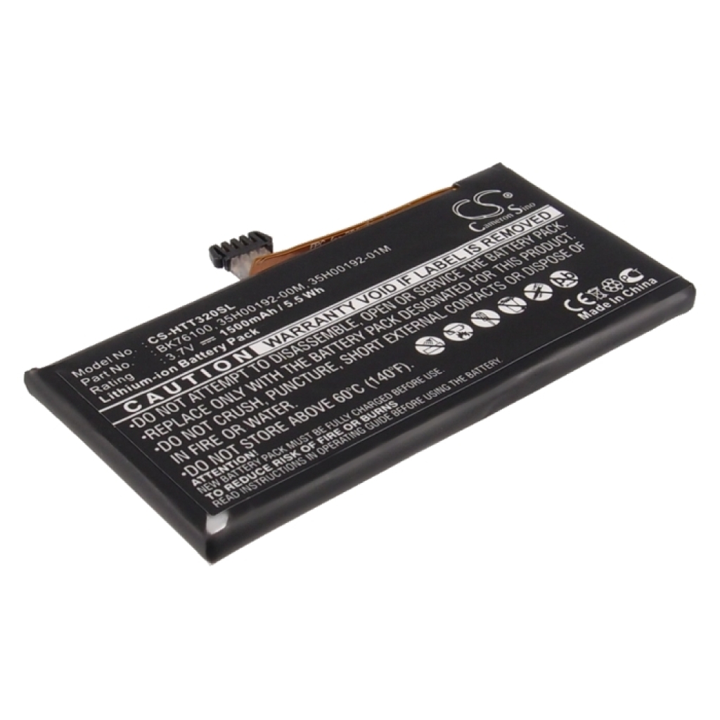 Batterie de téléphone portable HTC CS-HTT320SL