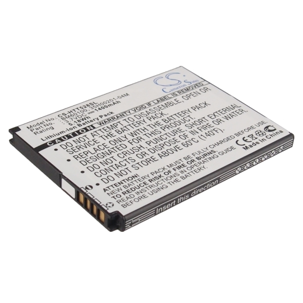 Batterie de téléphone portable HTC CS-HTT528SL