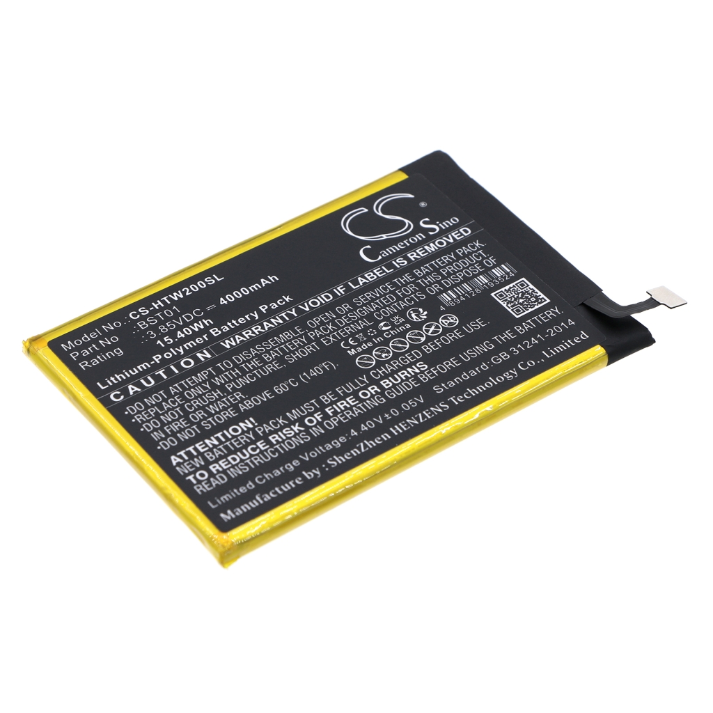 Batterie de téléphone portable HTC CS-HTW200SL