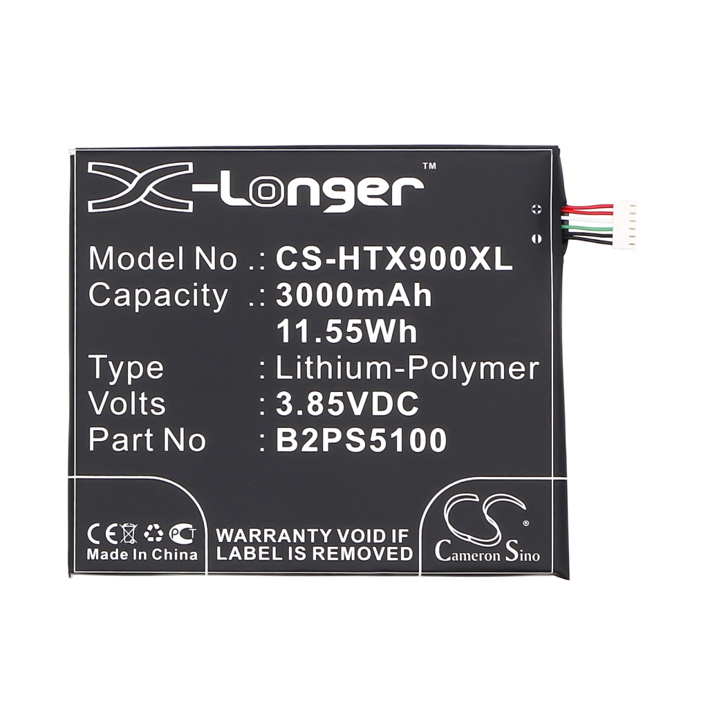 Batterie de téléphone portable HTC CS-HTX900XL