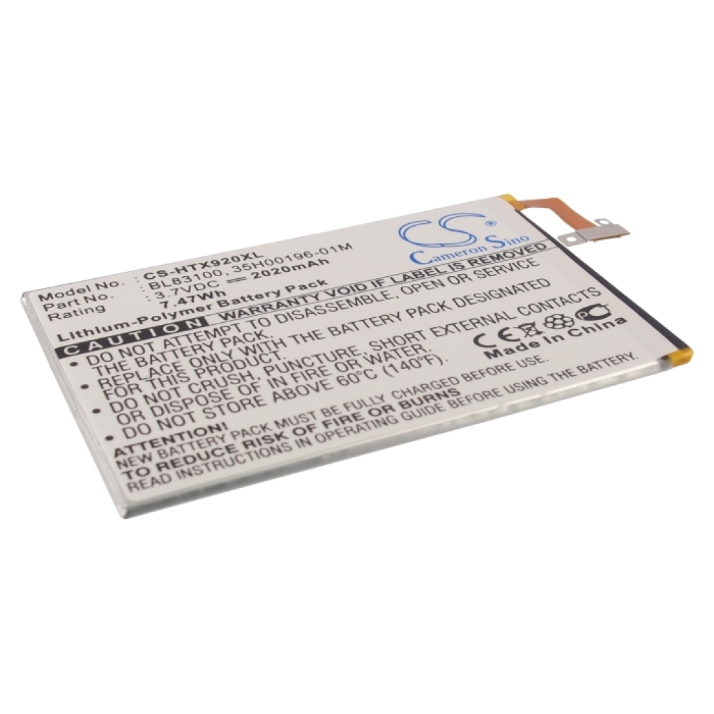 Batterie de téléphone portable HTC CS-HTX920XL