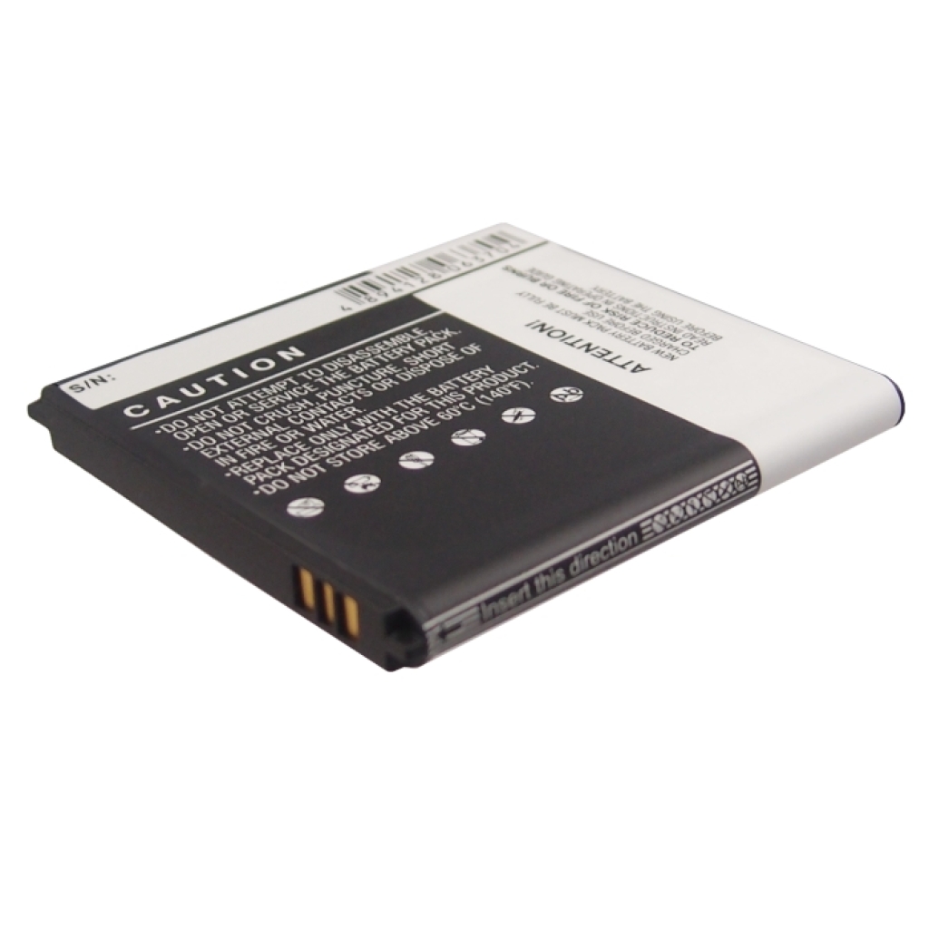 Cameron Sino CS-HU8832XL face d’avertissement avec code-barres en haut et contacts en bas