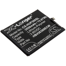 Remplacement de batterie compatible pour Huawei HB436380ECW