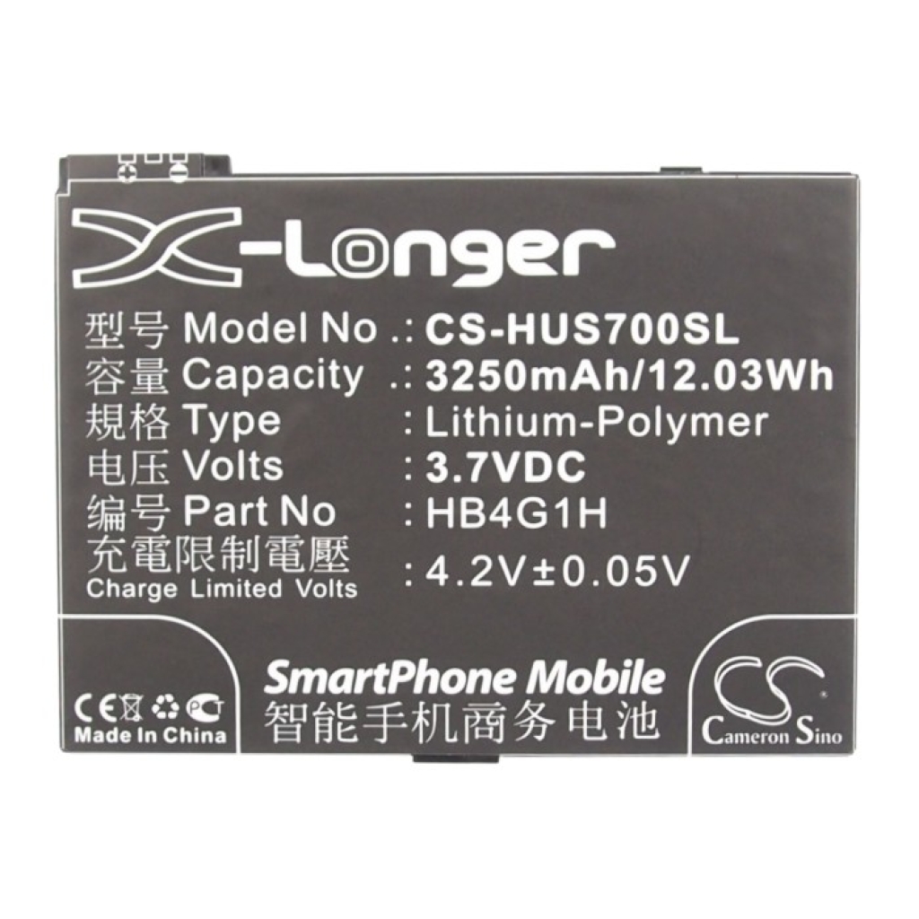 Batterie compatible avec Huawei CS-HUS700SL