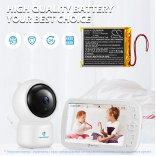 Remplacement de batterie compatible pour HeimVision BAT-HV3-A2