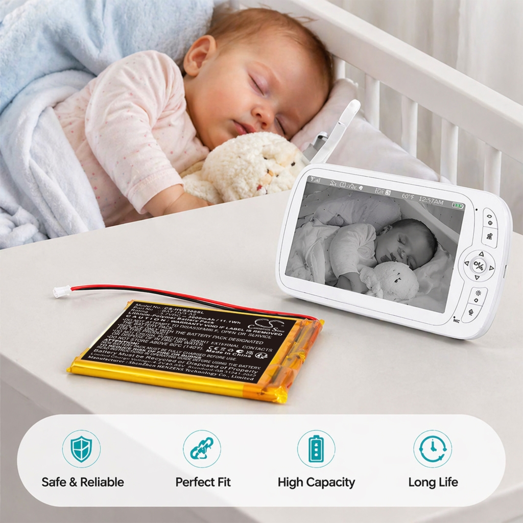 Batterie compatible avec Heimvision CS-HVS300SL