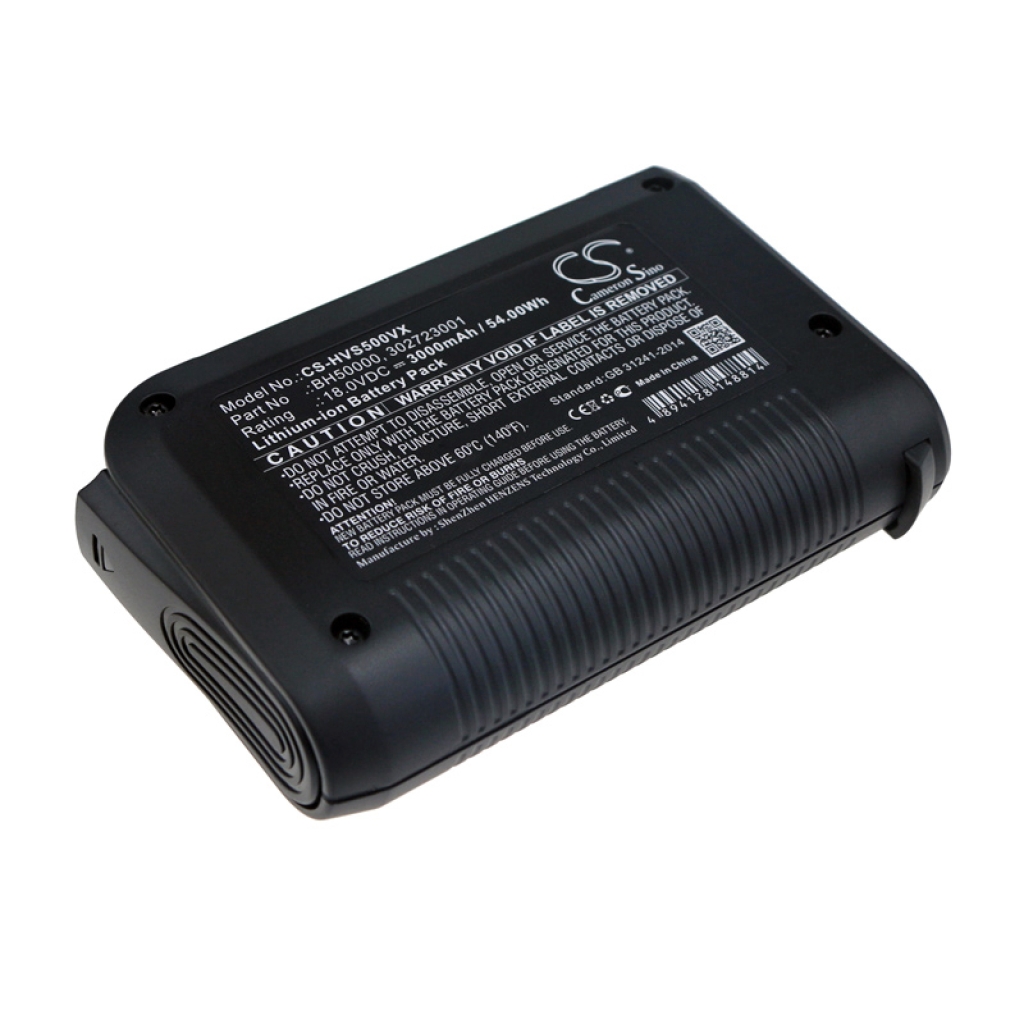 Batterie à vide Hoover CS-HVS500VX