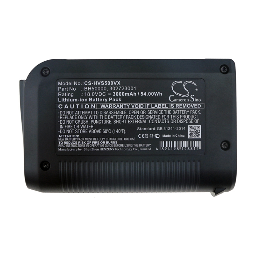 Batterie à vide Hoover CS-HVS500VX