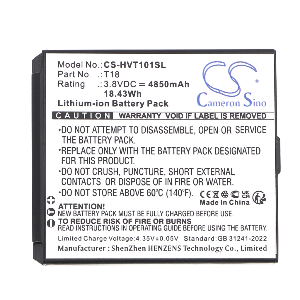 Batterie de caméra de sécurité domestique Hikvision CS-HVT101SL