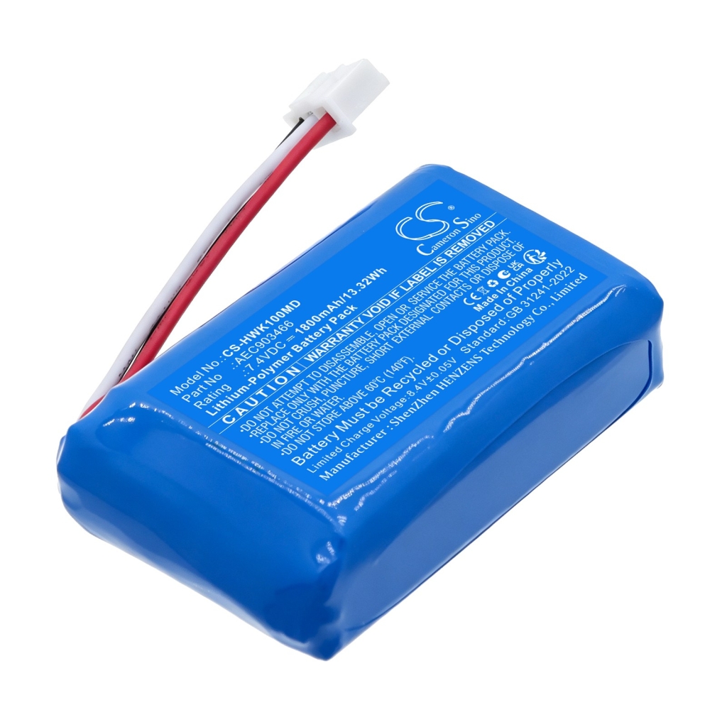 Batterie compatible avec Hawkmed CS-HWK100MD