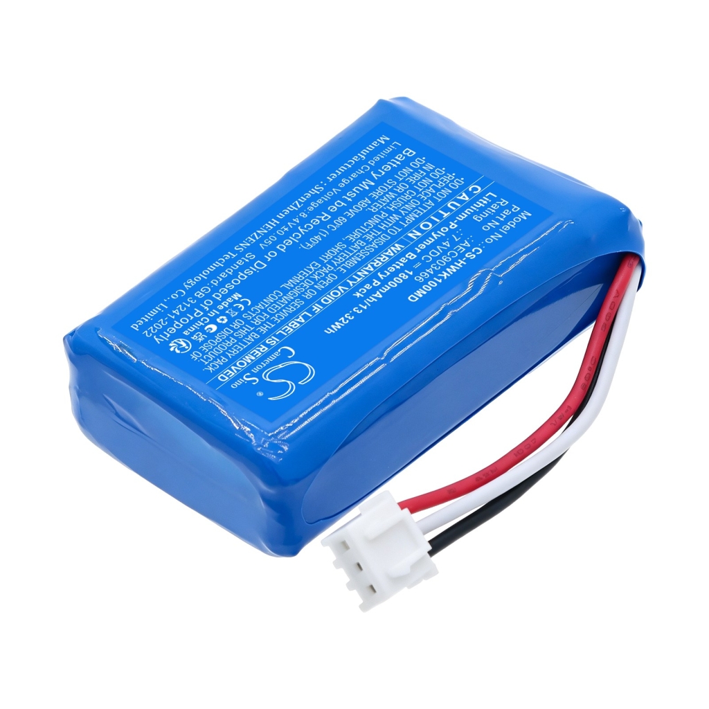 Batterie compatible avec Hawkmed CS-HWK100MD