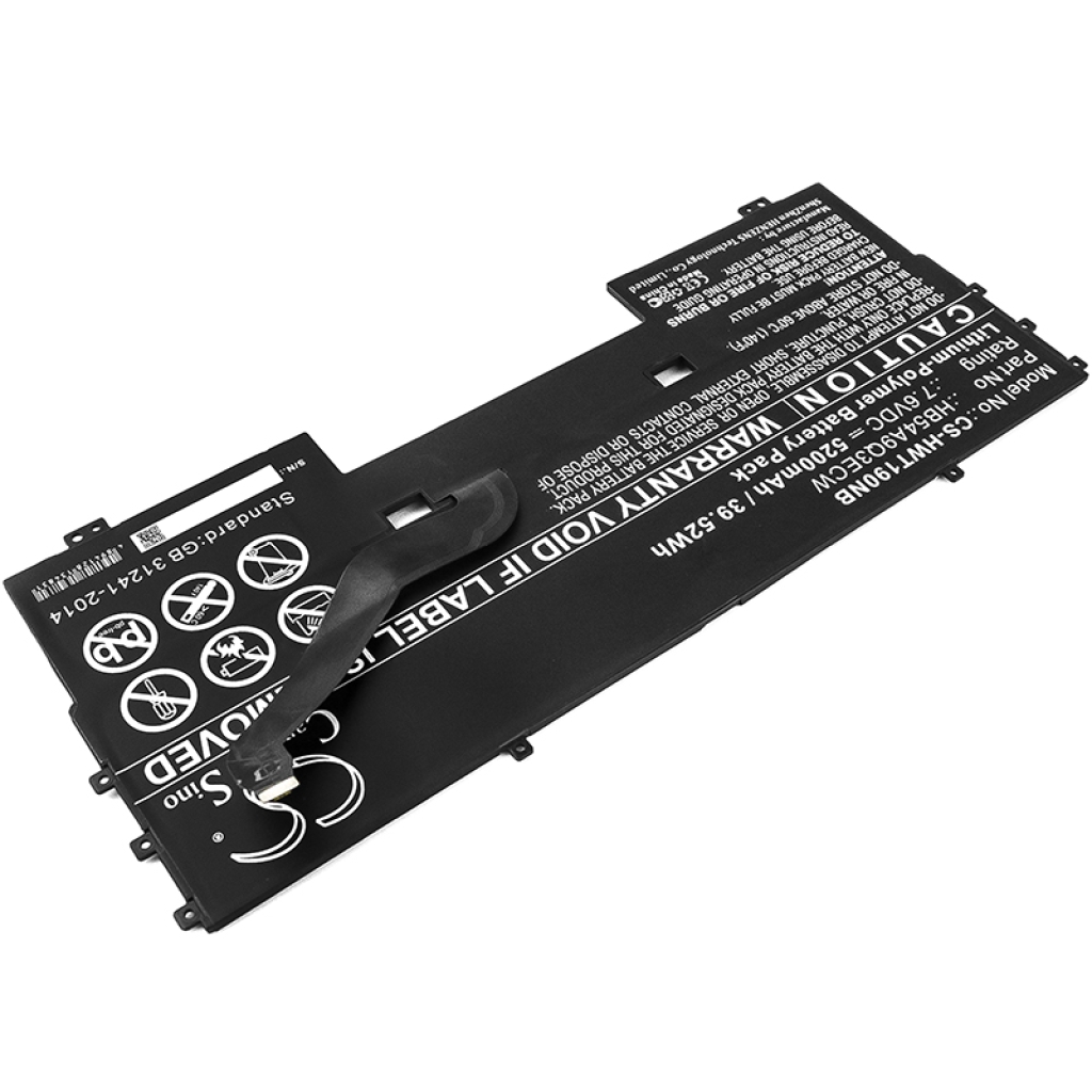 Batterie compatible avec Huawei CS-HWT190NB