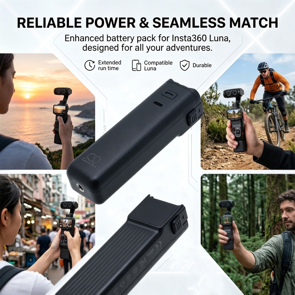 Battery for Insta360 Luna
