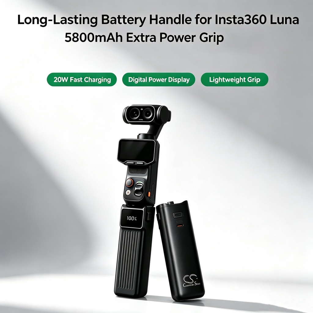 Batteries compatible avec Insta360 Luna Luna CS-HYD136MC