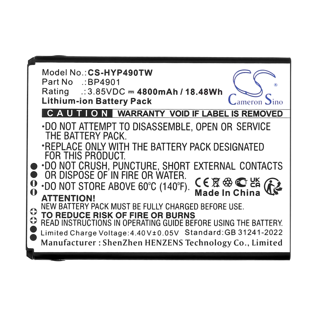 Batterie radio bidirectionnelle Hytera CS-HYP490TW