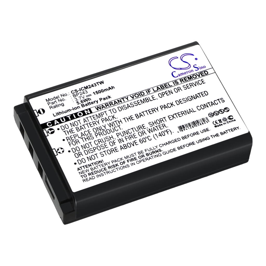 Batterie radio bidirectionnelle Icom CS-ICM243TW