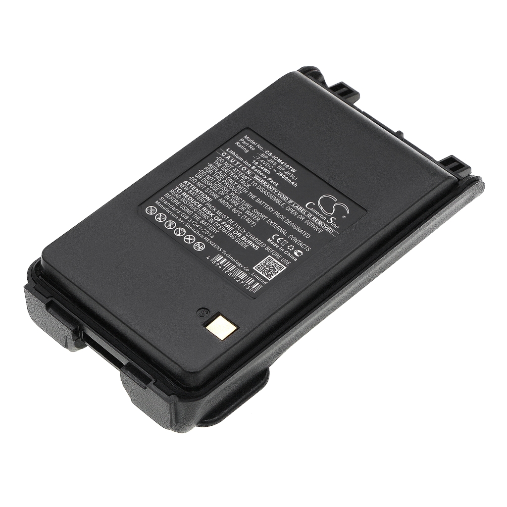 Batterie radio bidirectionnelle Icom CS-ICM410TW