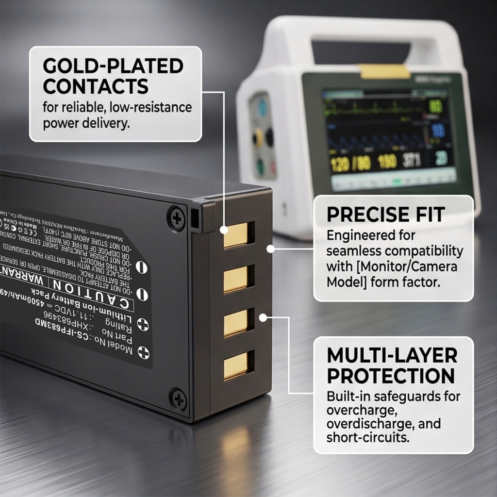 Batterie compatible avec Infinum CS-IFP683MD