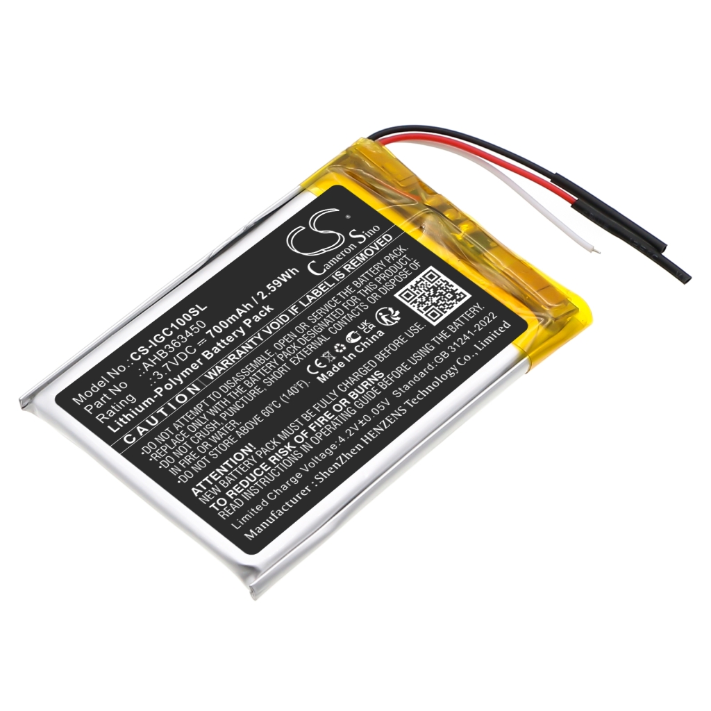 GPS, Batterie de navigation Igpsport CS-IGC100SL