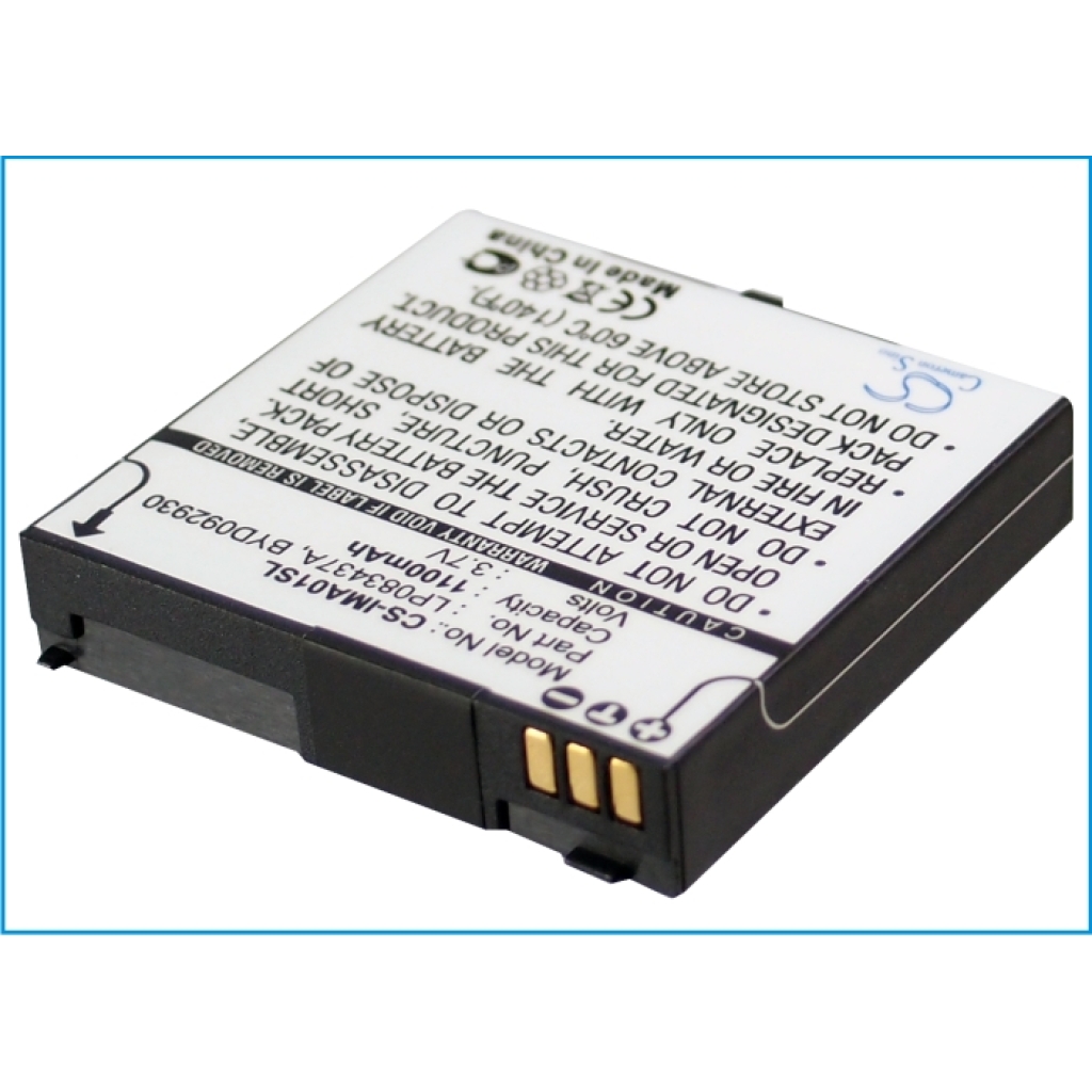 Batterie de téléphone portable i-Mate CS-IMA01SL
